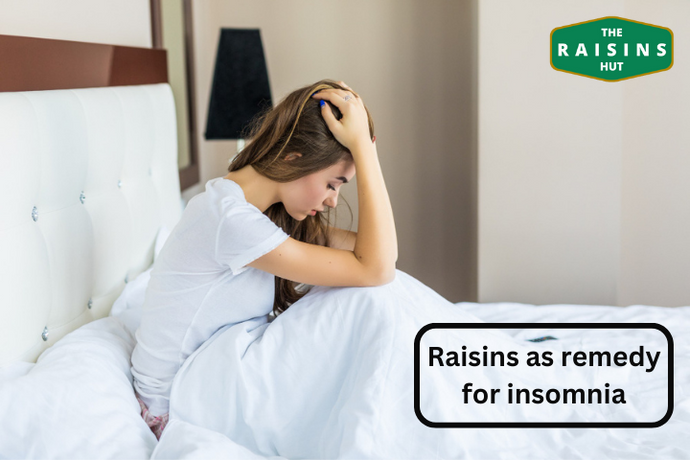 Raisins as a natural remedy for insomnia: exploring the use of raisins as a natural sleep aid