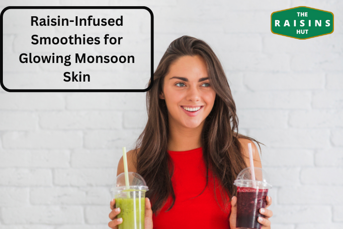 Raisin-Infused Smoothies for Glowing Monsoon Skin