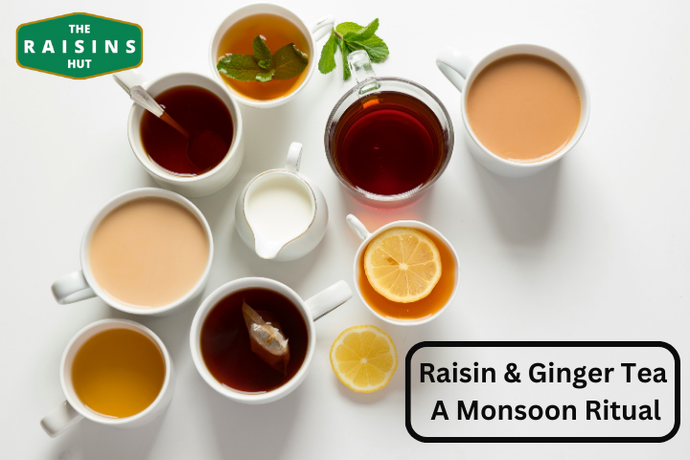 Raisin & Ginger Tea: A Monsoon Ritual for Body & Soul