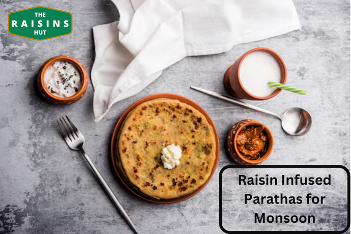 Embrace the Monsoon with Warm & Delicious Raisin Parathas