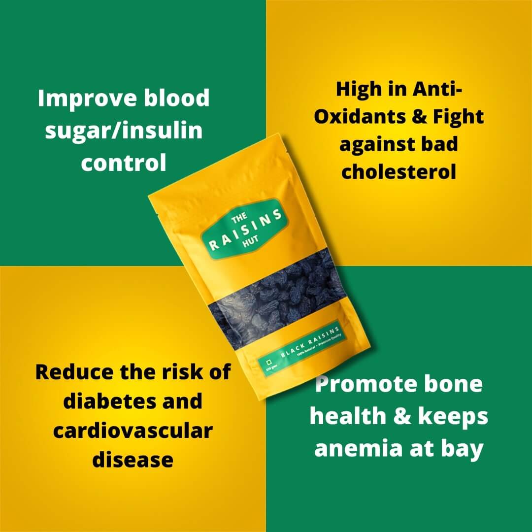 Premium Natural Raisins (450g) from Nashik | The Raisins Hut