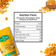 Load image into Gallery viewer, Natural Yellow Raisins (Seedless) - 450G
